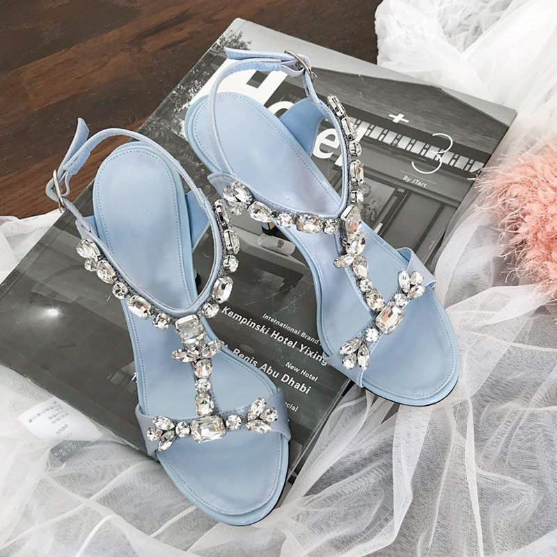 Toe Crystal Sandals Open Leather Shoes Summer Slingback Satin Pumps Bling Luxury Women Party Sandal, Black
Toe Crystal Sandals Open Leather Shoes Summer Slingback Satin Pumps Bling Luxury Women Party Sandal, Black