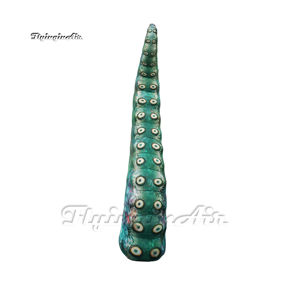 Customized Giant Inflatable Squid Arms Air Blow Up Octopus Sucker-bearing Tentacle Model For Building Wall Decoration