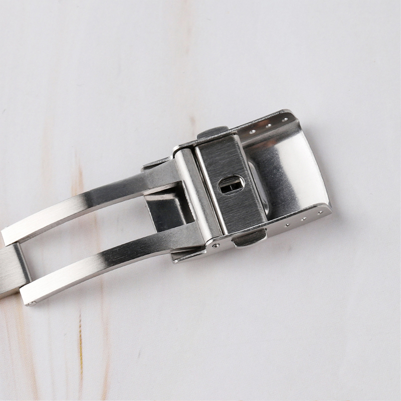 Watch Clasp Replacement 18mm 20mm 22mm Fold Safety Stainless Steel Universal Watchband Deployment Quick Slide Adjustment 220617