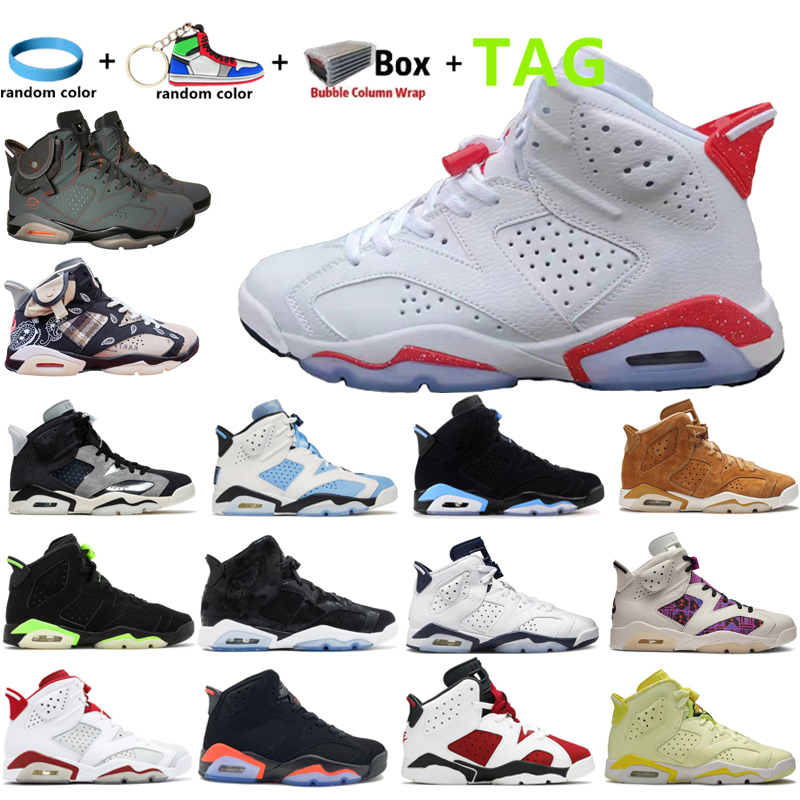 2022 High Quality 6 VI 6S Men Women Basketball Shoes UNC Home Carmine Red British Khaki Midnight Navy Electric Green Unisex Infrared Olive Sport Trainer Sneakers, Shoebox
2022 High Quality 6 VI 6S Men Women Basketball Shoes UNC Home Carmine Red British Khaki Midnight Navy Electric Green Unisex Infrared Olive Sport Trainer Sneakers, Shoebox