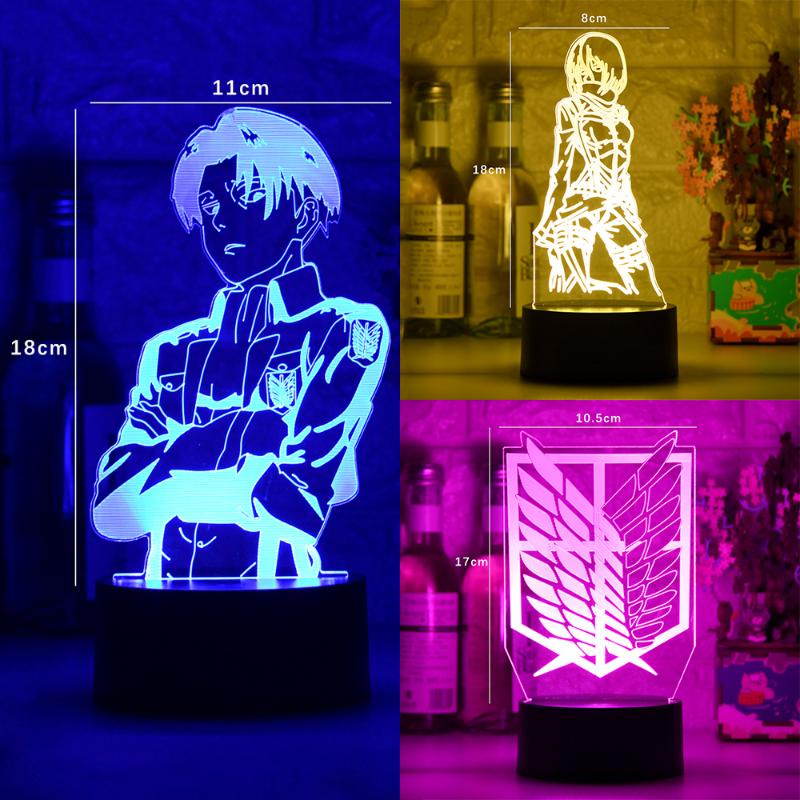 Night Lights Table Lamp Anime Attack On Titan For Home Room Decor Light Cool Kid Child Gift Manga
Night Lights Table Lamp Anime Attack On Titan For Home Room Decor Light Cool Kid Child Gift Manga