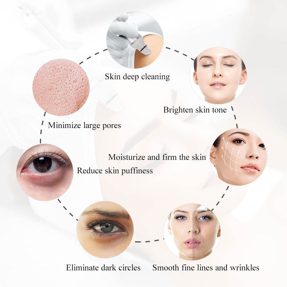 9 in 1 Multifunctional Microdermabrasion Oxygen Facial Beauty Machine