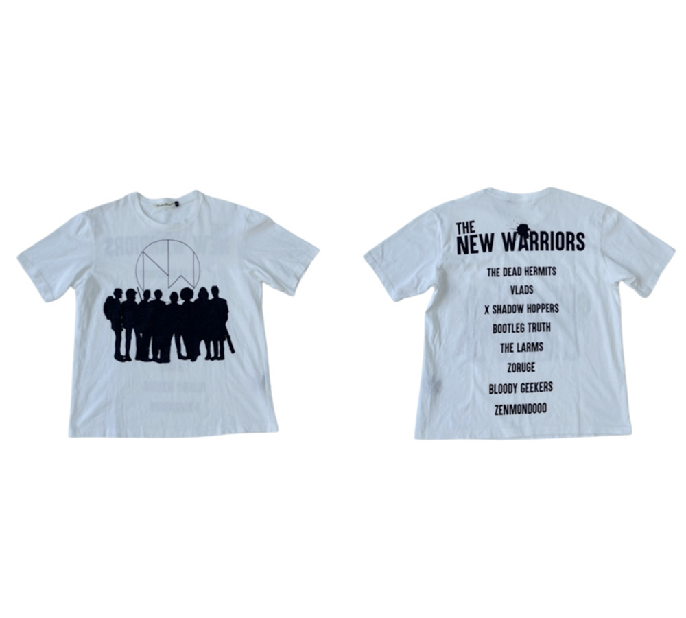 Men's T-Shirts Fla undercover style Takahashi shield the Wars film series arch short sleeve T-shirt UC, White
Men's T-Shirts Fla undercover style Takahashi shield the Wars film series arch short sleeve T-shirt UC, White