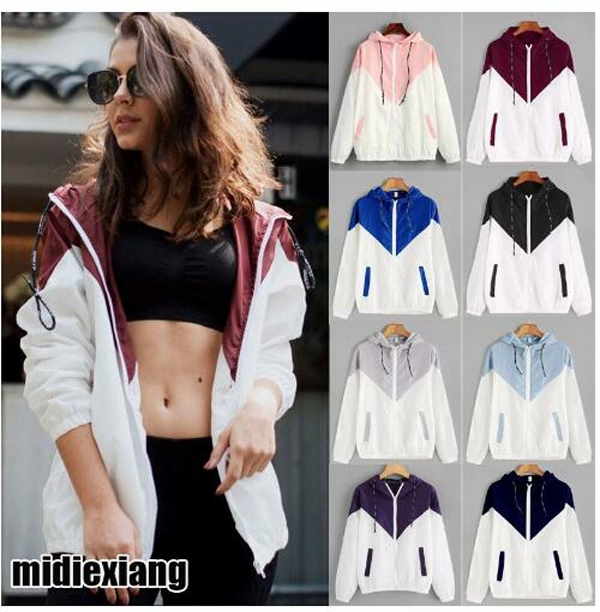 S- Two Tone Long Sleeved Running Jerseys Windbreaker Jacket Zipper Pockets Casual Coats
S- Two Tone Long Sleeved Running Jerseys Windbreaker Jacket Zipper Pockets Casual Coats