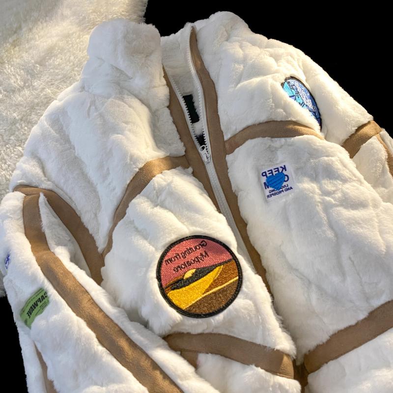 Women's Jackets Japanese Vintage Hit Color Patchwork Women Coats Autumn Winter Sweet Streetwear Bomer Harajuku Ulzzang Jacket, White
Women's Jackets Japanese Vintage Hit Color Patchwork Women Coats Autumn Winter Sweet Streetwear Bomer Harajuku Ulzzang Jacket, White