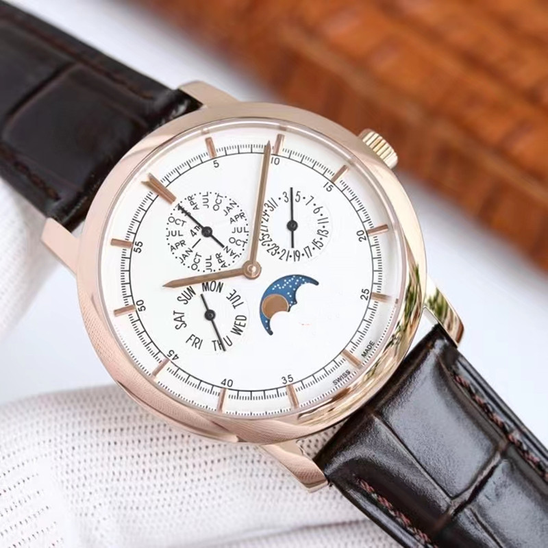 Automatic Mechanical Men's Watch 42MM 112QP White Black Blue Multifunctional Business Fashion Womens watch lady Mens designer limit edition High quality 43175 TW
Automatic Mechanical Men's Watch 42MM 112QP White Black Blue Multifunctional Business Fashion Womens watch lady Mens designer limit edition High quality 43175 TW