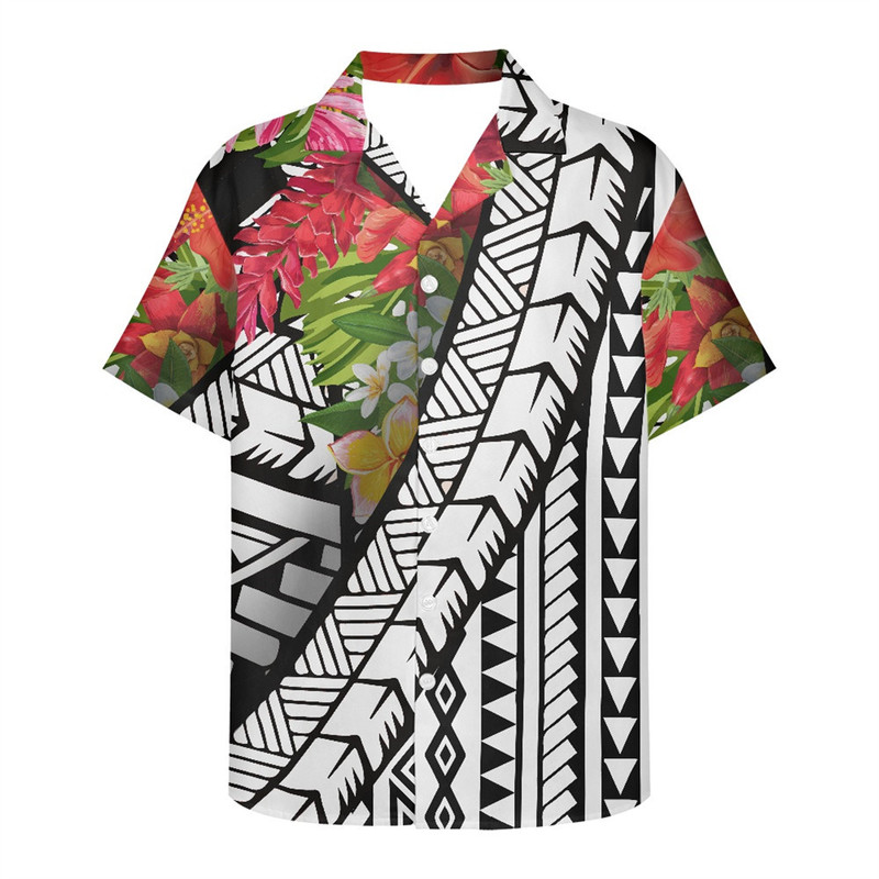 Floral Dresses For Women Party Lady Off The Shoulder Ropa And Men Shirt 4XL Hibiscus Plumeria Clothes Vestidos Mujer Dropship 220627