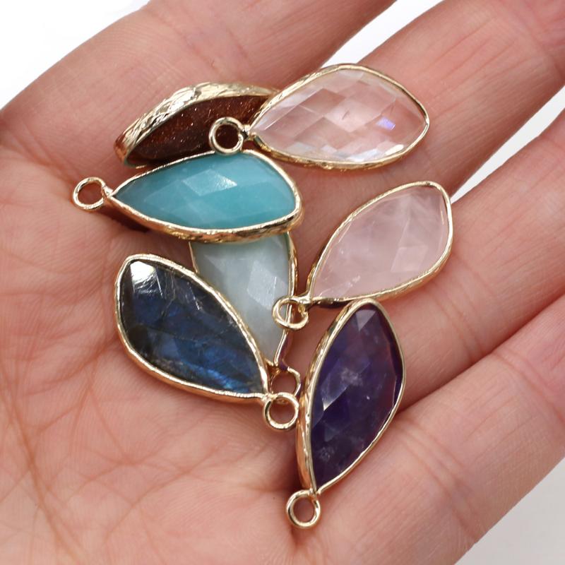 Pendant Necklaces Natural Stone Amethysts Section Drop Shape Exquisite Charms For Jewelry Making DIY Necklace Bracelet Accessories 14x23mmPe
Pendant Necklaces Natural Stone Amethysts Section Drop Shape Exquisite Charms For Jewelry Making DIY Necklace Bracelet Accessories 14x23mmPe