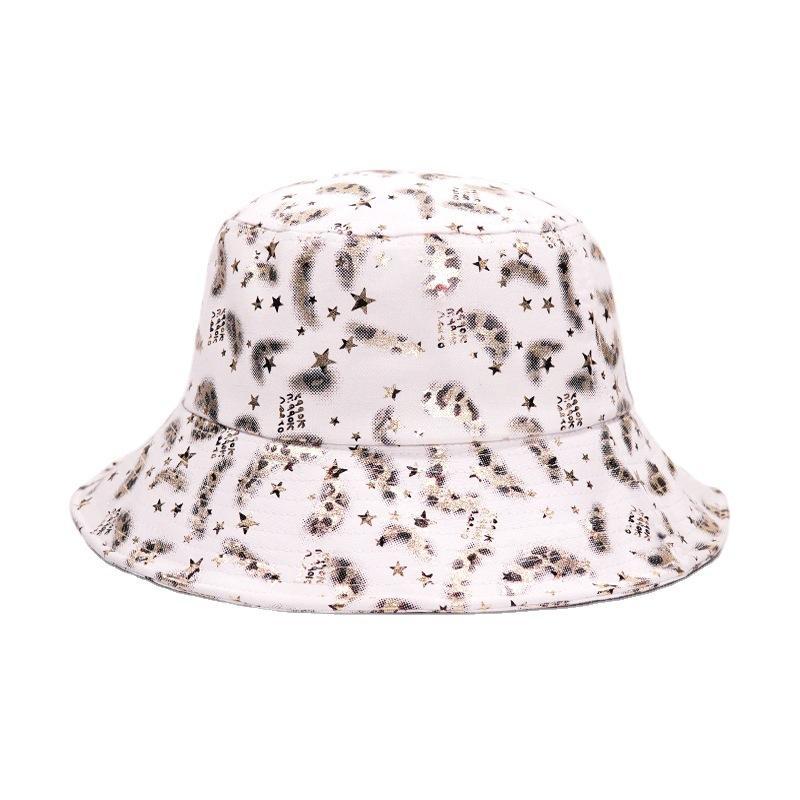 Berets LDSLYJR Cotton Leopard Grain Star Bucket Hat Fisherman Outdoor Travel Sun Cap Hats For Men And Women 428, White
Berets LDSLYJR Cotton Leopard Grain Star Bucket Hat Fisherman Outdoor Travel Sun Cap Hats For Men And Women 428, White