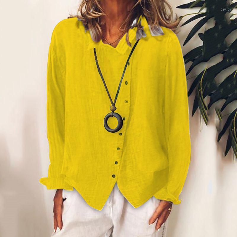 Women' Blouses & Shirts Oversized Cotton Linen For Women Autumn Comfortable Loose Casual Solid Elegant Ladies Long Sleeve Breathable TopsWo, Yellow
Women' Blouses & Shirts Oversized Cotton Linen For Women Autumn Comfortable Loose Casual Solid Elegant Ladies Long Sleeve Breathable TopsWo, Yellow