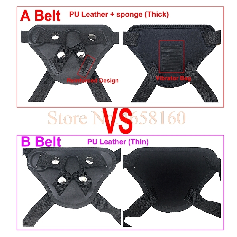 5 / 6 / 7 Inch Big G-Spot Dildo Strap-On Harness Kit Silicone Dildo Strapon Penis Bullet Vibrator Couples / Lesbian Sex Toys 220514
