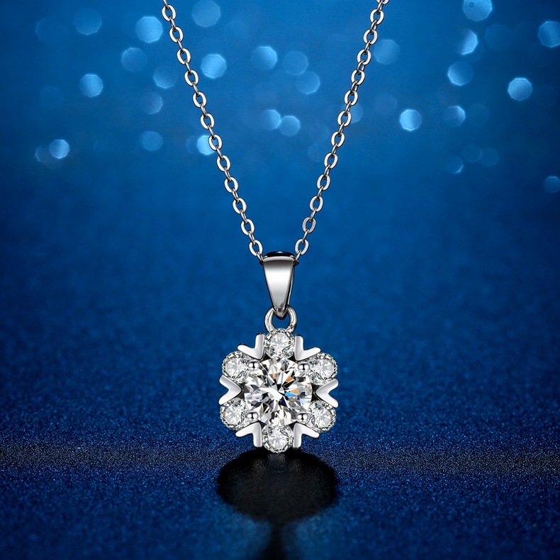 Pendant Necklaces Moissanite Sunflower Necklace 925 Sterling Silver 2 Noble Quality Women Jewelry Anniversary
Pendant Necklaces Moissanite Sunflower Necklace 925 Sterling Silver 2 Noble Quality Women Jewelry Anniversary