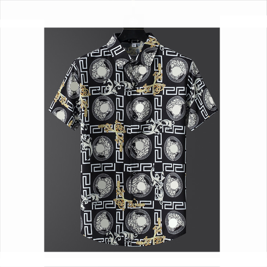 European and American men's clothing brand shirt designer fashion luxury retro Medusa print Hawaii a variety of style shirt trend leisure slim ironed cotton M-3XL#888
European and American men's clothing brand shirt designer fashion luxury retro Medusa print Hawaii a variety of style shirt trend leisure slim ironed cotton M-3XL#888