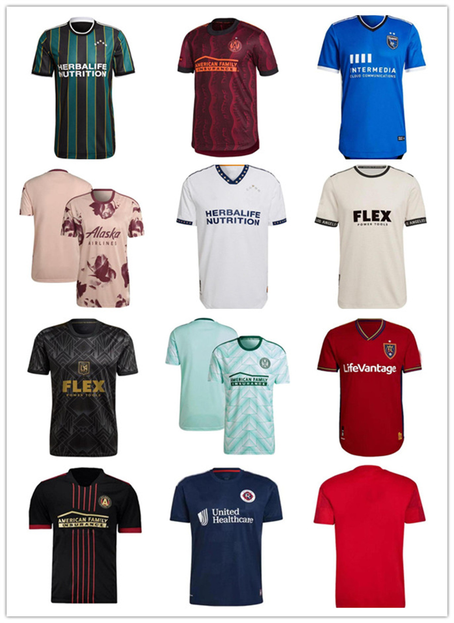 2022 2023 MLS LAFC Atlanta United Carlos Real salt Vela Soccer Jerseys Charlotte Portland Timbers NewYork earthquakes ROSSI 2223 Men Kids Kit Football Shirts white, Yinhe
2022 2023 MLS LAFC Atlanta United Carlos Real salt Vela Soccer Jerseys Charlotte Portland Timbers NewYork earthquakes ROSSI 2223 Men Kids Kit Football Shirts white, Yinhe