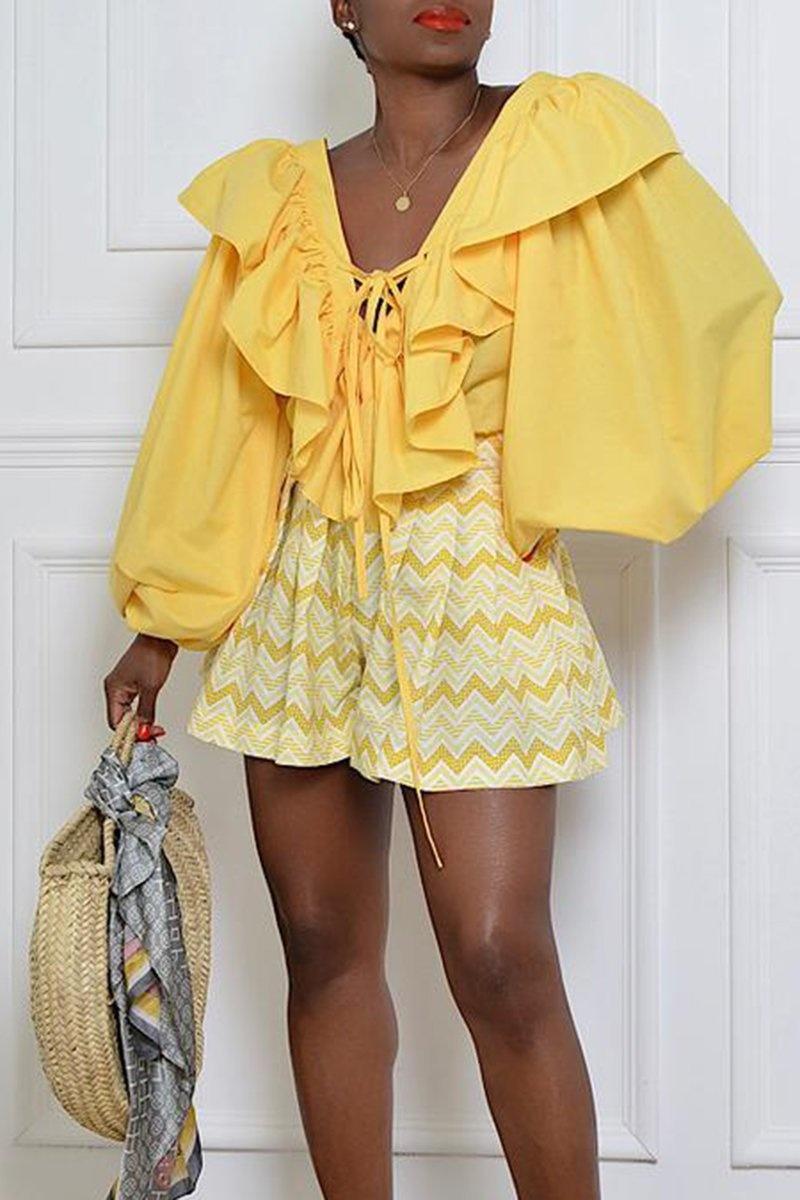 Women's T-Shirt Zoctuo Girls Tops Loose Casual Sexy Lace Up V Neck 2022 Autumn Yellow Office Lady Women Blouses Fashion Pullover Tee Top
Women's T-Shirt Zoctuo Girls Tops Loose Casual Sexy Lace Up V Neck 2022 Autumn Yellow Office Lady Women Blouses Fashion Pullover Tee Top