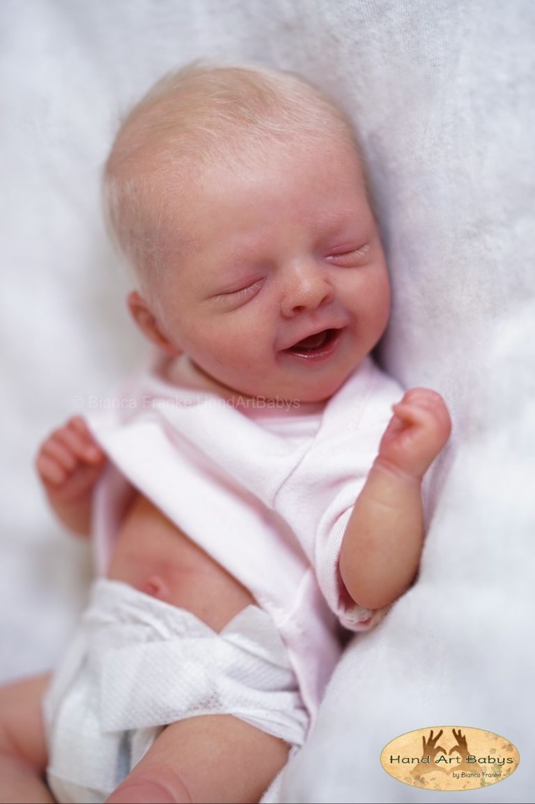 bebe reborn kit Salia 12.5 Inches Reborn Baby Vinyl Doll Kit Unpainted Unassembled Parts DIY Blank 220505