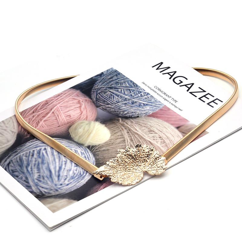 Belts Luxury Fashion Elastic Metal Waist Silver Gold Chain Female Strap Waistband Double Round Leaf Buckle For Women Dresses 
Belts Luxury Fashion Elastic Metal Waist Silver Gold Chain Female Strap Waistband Double Round Leaf Buckle For Women Dresses