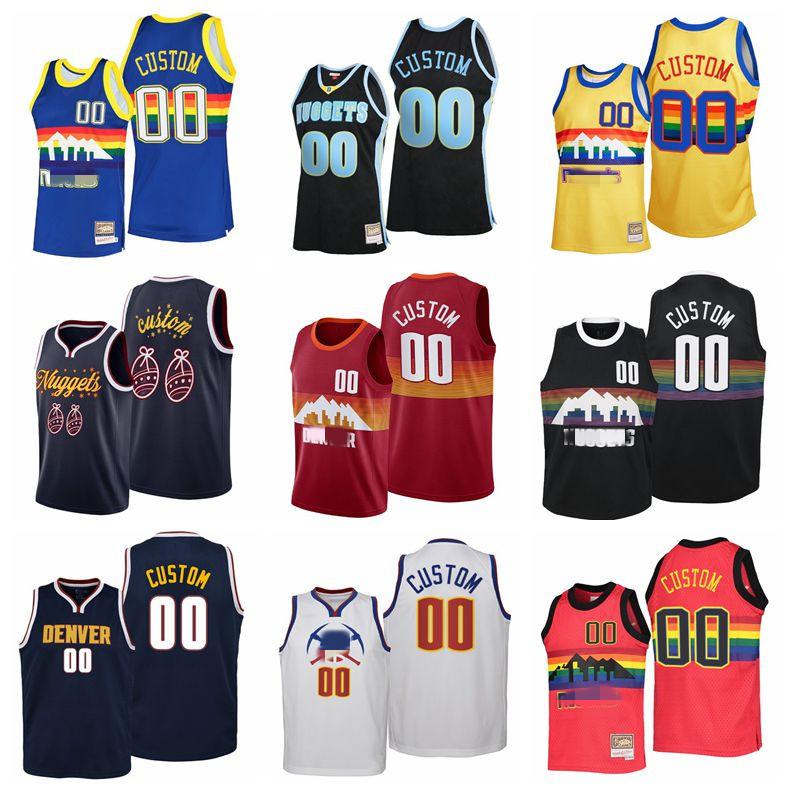 Jokic 15 Jamal Murray 27 Dikembe Mutombo 55 Allen 3 Iverson Basketball Jerseys #00 Custom Stitched Mens 2021-22 Edition City Jersey S-6XL, As photo
Jokic 15 Jamal Murray 27 Dikembe Mutombo 55 Allen 3 Iverson Basketball Jerseys #00 Custom Stitched Mens 2021-22 Edition City Jersey S-6XL, As photo