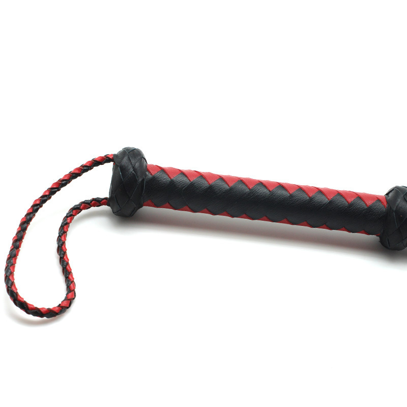 3 Foot Real Cowhide Leather Bull Whip BDSM Bondage Spanking Flogger Tassel Pure manual Genuine whip Sex Toy for Couples 220411