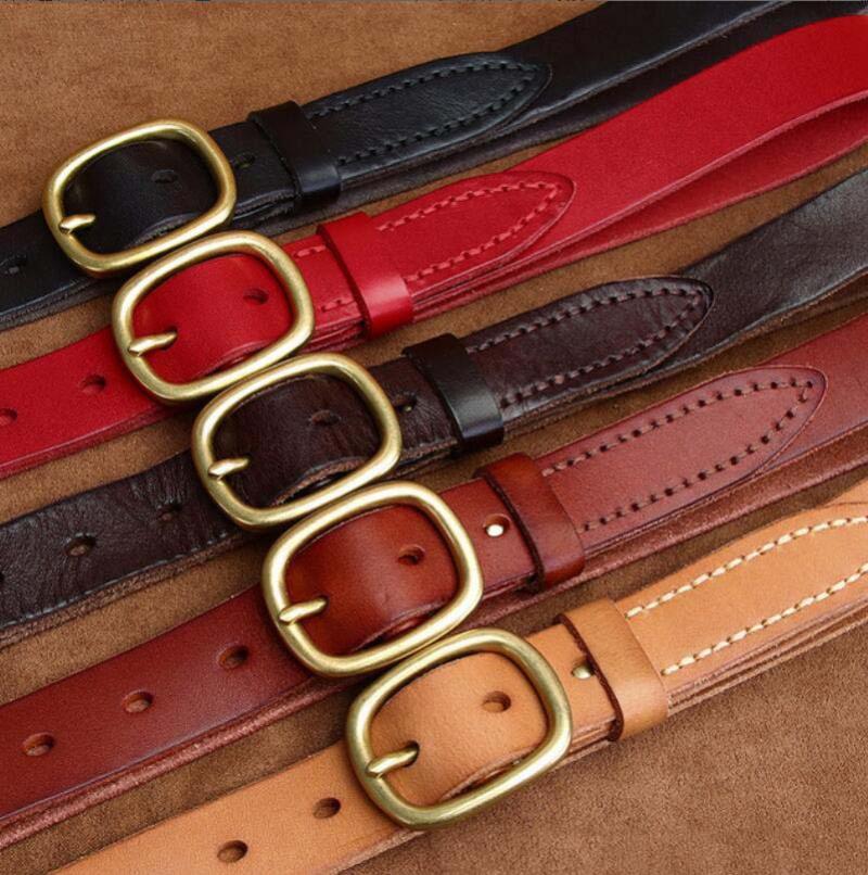 Belts Personalized Fashion Belt Female Leather Pin Buckle Cowhide Retro Korean Jeans, Black
Belts Personalized Fashion Belt Female Leather Pin Buckle Cowhide Retro Korean Jeans, Black