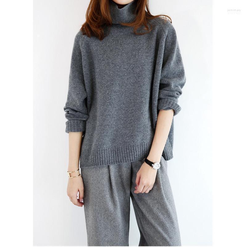 Women' Sweaters 2022 Winter Thick Pullover Wool Sweater Women Turtleneck Long Sleeve Knitted Jumpers Female Loose Jemi22, Black
Women' Sweaters 2022 Winter Thick Pullover Wool Sweater Women Turtleneck Long Sleeve Knitted Jumpers Female Loose Jemi22, Black