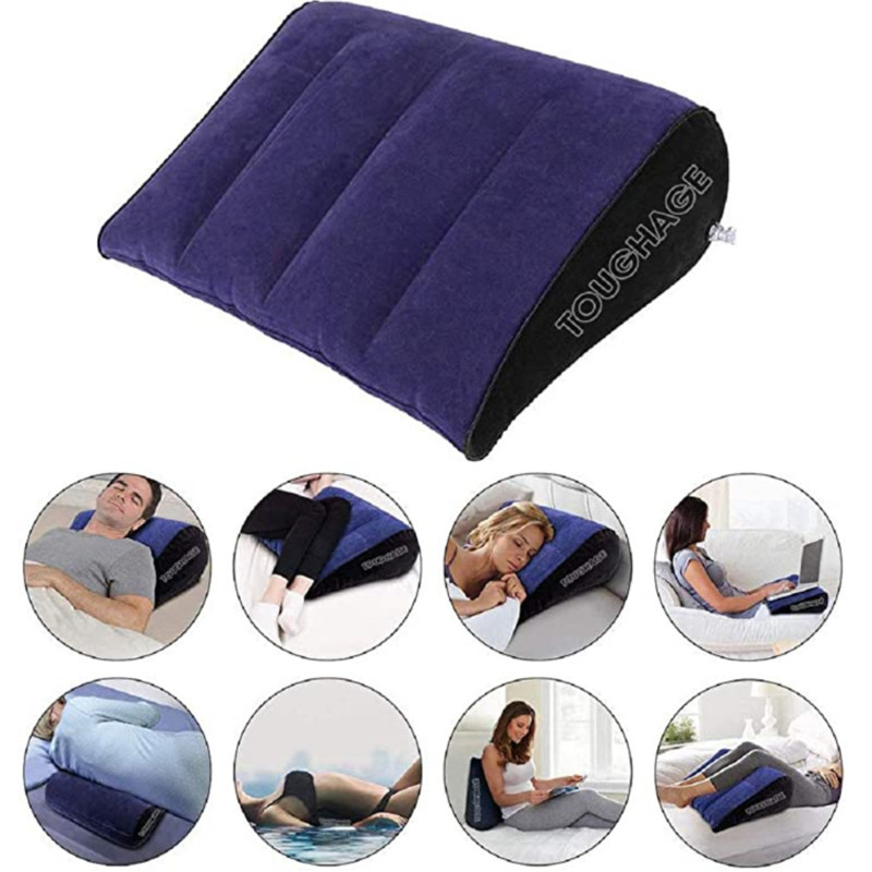 sexy Toys Wedge Pillow Position Cushion Triangle Inflatable Ramp Furniture Couples ing For Deeper Support
