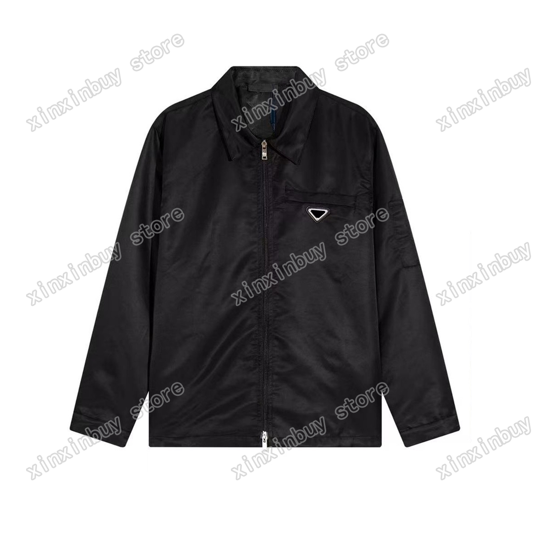 22ss Designers Nylon Jackets Men Women Metal triangle Multi pockets Milan zipper Lapel Neck Streetwear black gray S-XL
22ss Designers Nylon Jackets Men Women Metal triangle Multi pockets Milan zipper Lapel Neck Streetwear black gray S-XL