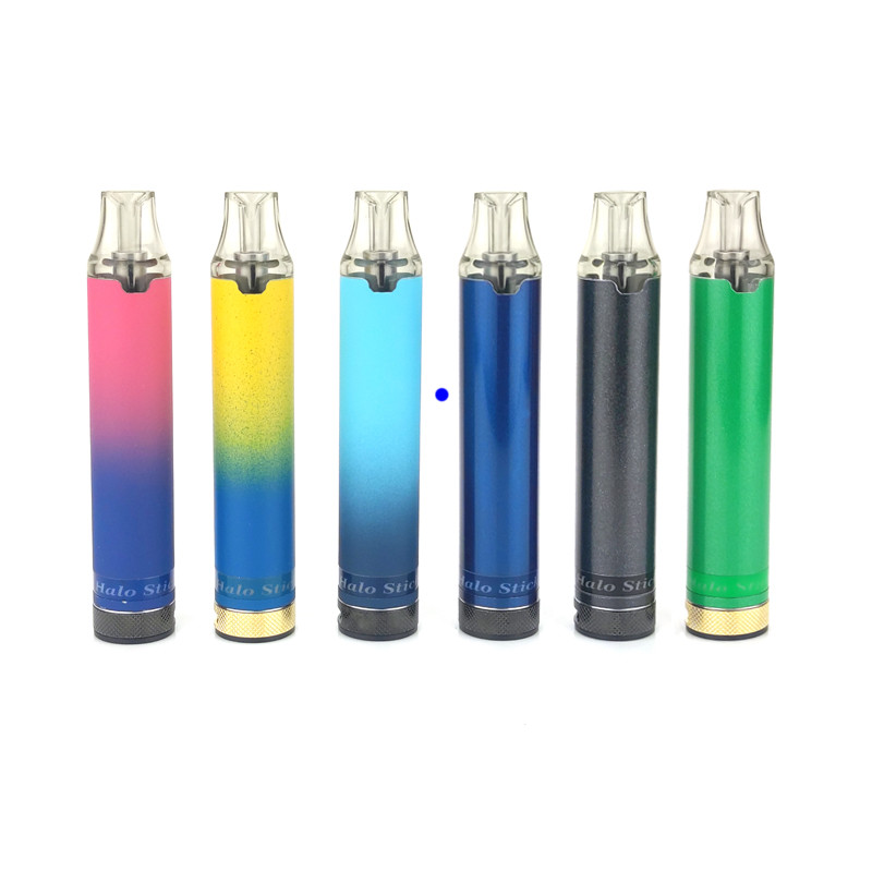 Moq.1set Halo Stick Kit 850mAh Rechargeable Vape Pen Airflow Control Battery With 2pcs Refillable 2.5ml Mesh Coil Atomizer For Eliquid, Random color
Moq.1set Halo Stick Kit 850mAh Rechargeable Vape Pen Airflow Control Battery With 2pcs Refillable 2.5ml Mesh Coil Atomizer For Eliquid, Random color