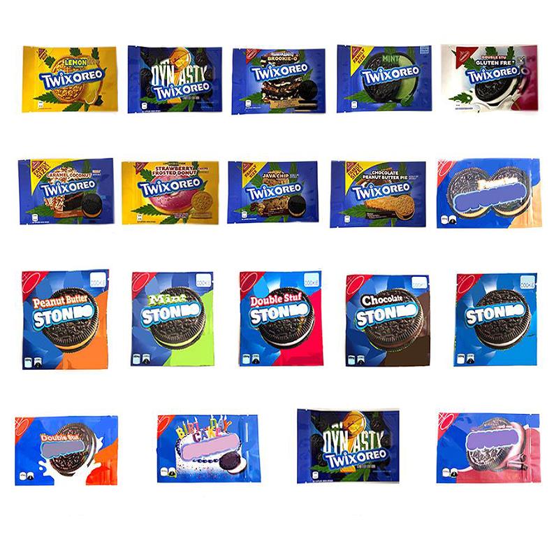 Packaging bags biscuit stoneo stuf chocolate birthday cake peanut butter mylar edibles packaging bag 500mg
Packaging bags biscuit stoneo stuf chocolate birthday cake peanut butter mylar edibles packaging bag 500mg