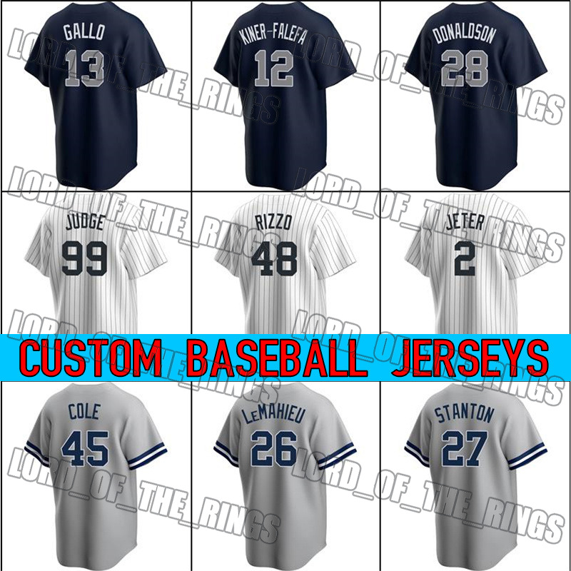 New Baseball York 99 Aaron Judge Jersey Anthony Rizzo Derek Jeter Gerrit Cole Jerseys DJ LeMahieu Giancarlo Stanton Joey Gallo Gleyber Torres Jose Trevino, Man cusotm jersey (yj)
New Baseball York 99 Aaron Judge Jersey Anthony Rizzo Derek Jeter Gerrit Cole Jerseys DJ LeMahieu Giancarlo Stanton Joey Gallo Gleyber Torres Jose Trevino, Man cusotm jersey (yj)