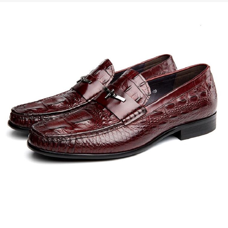 Fashion Loafers Shoes Prints Dress Wedding Office Summer Leather Men Casual Shoes Da032, Black
Fashion Loafers Shoes Prints Dress Wedding Office Summer Leather Men Casual Shoes Da032, Black