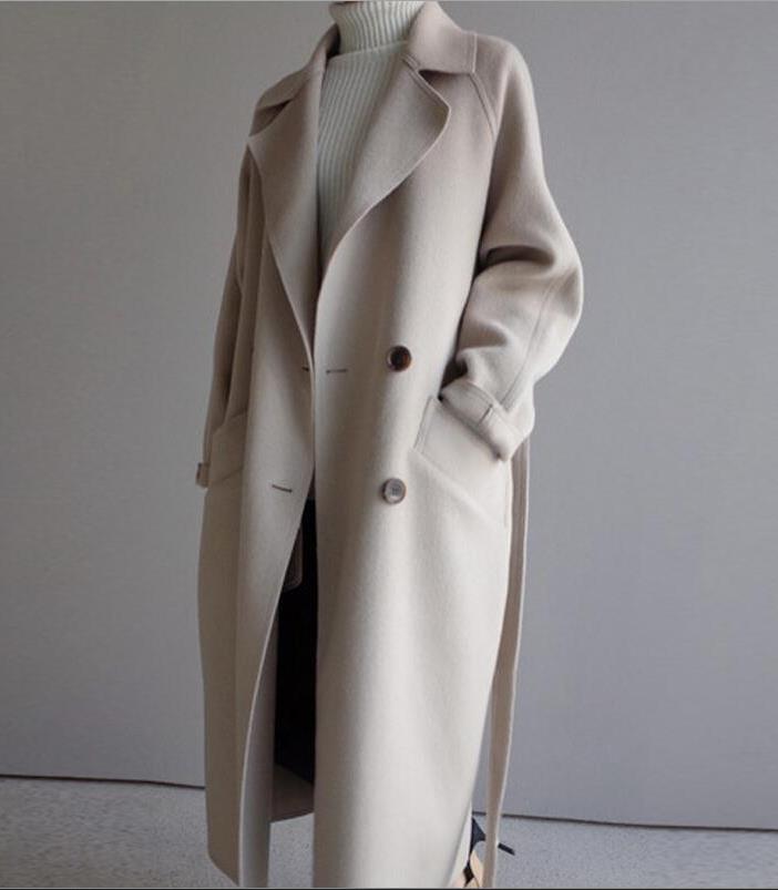 2022 Winter Coat Women Wide Lapel Belt Pocket Wool Blend Coat Oversize Long Trench Outwear Wool Women, Caramel colour
2022 Winter Coat Women Wide Lapel Belt Pocket Wool Blend Coat Oversize Long Trench Outwear Wool Women, Caramel colour