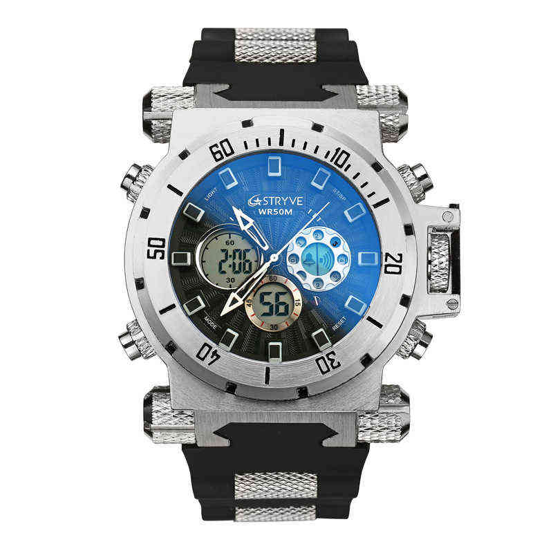 huiya06 Fashion 3 Eyes Electric Watch Electronic Quartz Skeleton Men's Watch 8130 LJ201124 Watches
huiya06 Fashion 3 Eyes Electric Watch Electronic Quartz Skeleton Men's Watch 8130 LJ201124 Watches