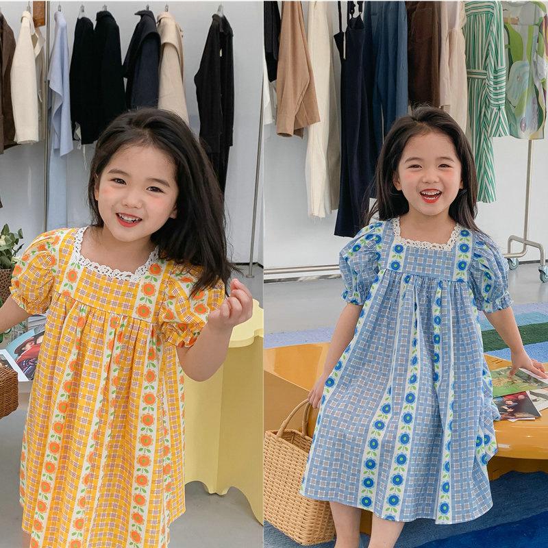 Girl's Dresses Girls Princess Lace Square Neck Vertical Stripe Dress Casual Fashion 2022 Summer Children Floral Short Sleeve DressGirl's, Yellow
Girl's Dresses Girls Princess Lace Square Neck Vertical Stripe Dress Casual Fashion 2022 Summer Children Floral Short Sleeve DressGirl's, Yellow