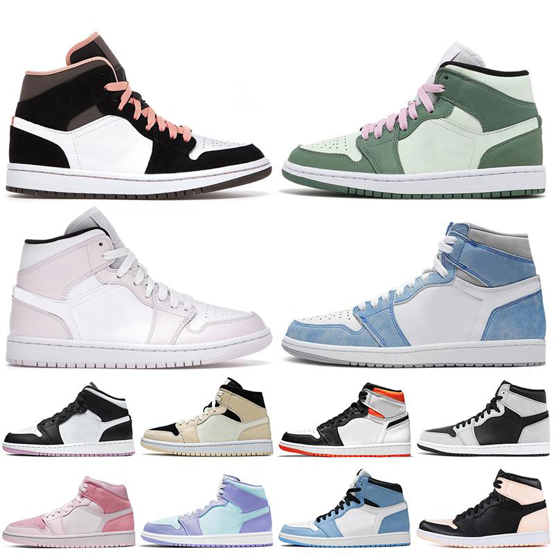 Relaxing High 1 1s Mens Womens Basketball Shoes Obsidian Midnight Navy Hyper Royal Dark Mocha Shadow Seafoam Black Toe Trainers Sports sneakers, 10
Relaxing High 1 1s Mens Womens Basketball Shoes Obsidian Midnight Navy Hyper Royal Dark Mocha Shadow Seafoam Black Toe Trainers Sports sneakers, 10