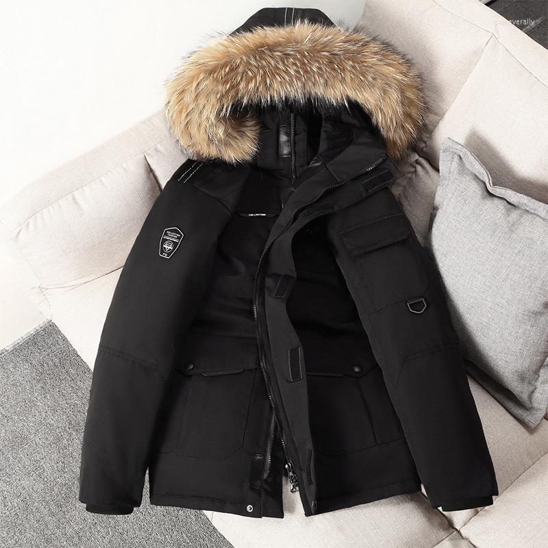 Men's Down & Parkas Outdoor Jacket Warm Thick Puffer Men Casual White Duck Coat 2022 Fur Collar Winter Parka Cargo Guin22, Cc034black
Men's Down & Parkas Outdoor Jacket Warm Thick Puffer Men Casual White Duck Coat 2022 Fur Collar Winter Parka Cargo Guin22, Cc034black