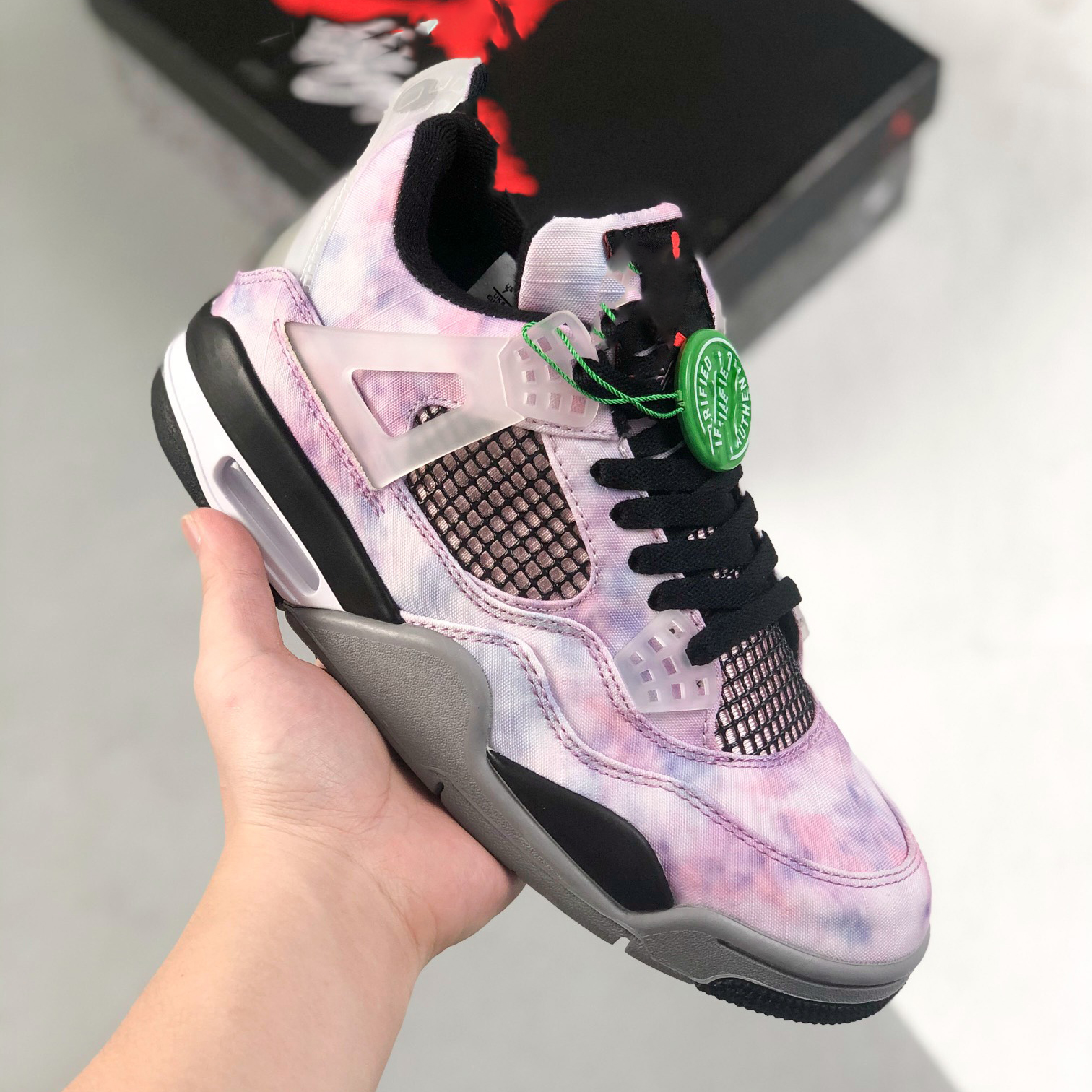 with box men women basketball shoes jumpman 4 LKSS4007 Canvas Cat Fire Red Thunder Taupe Haze IV Sports Sneakers Trainers, Socks
with box men women basketball shoes jumpman 4 LKSS4007 Canvas Cat Fire Red Thunder Taupe Haze IV Sports Sneakers Trainers, Socks