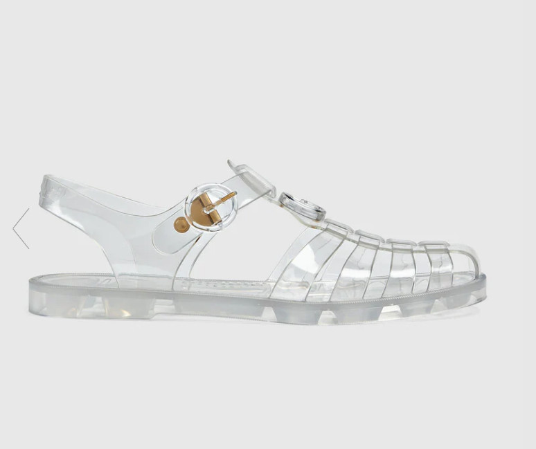 Jelly Sandals fashion Designer transparent Slippers For Women men Flat Slides rubber sole Flip Flops, Blue
Jelly Sandals fashion Designer transparent Slippers For Women men Flat Slides rubber sole Flip Flops, Blue