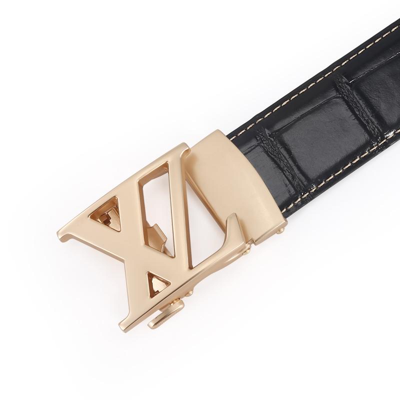 Belts Men's Automatic Ratchet Genuine Leather Belt Buckle Male High Quality Casual Cinturones Extra Long Black EBelts, White
Belts Men's Automatic Ratchet Genuine Leather Belt Buckle Male High Quality Casual Cinturones Extra Long Black EBelts, White