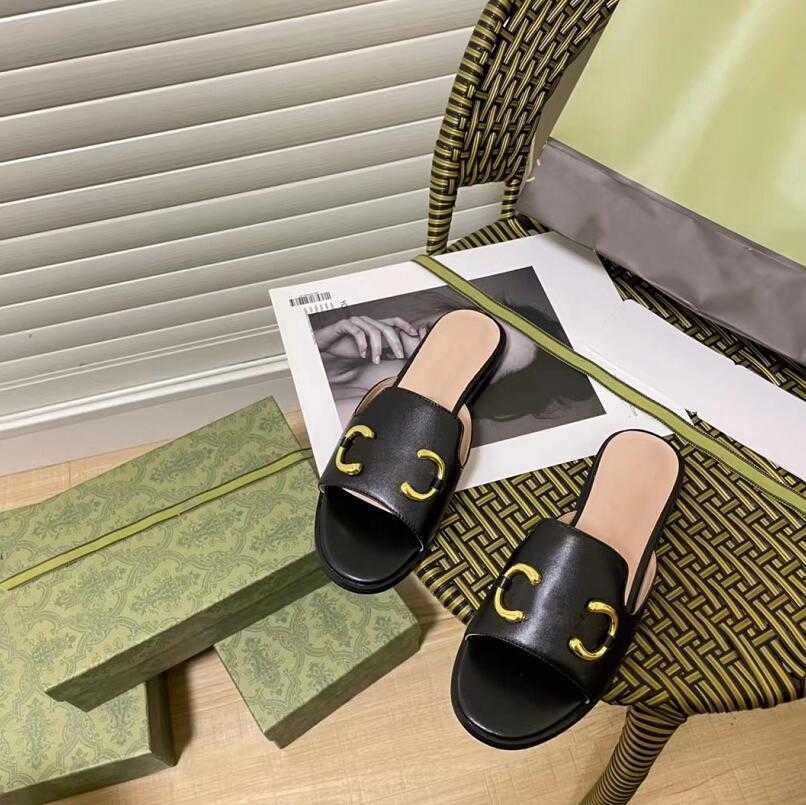 Top Quality Summer Slippers New Style Women Leather Scuffs sandal Classic Fashion Solid Color Slipper Lady Luxury Leisure Flat Bottom Sandal, Box
Top Quality Summer Slippers New Style Women Leather Scuffs sandal Classic Fashion Solid Color Slipper Lady Luxury Leisure Flat Bottom Sandal, Box