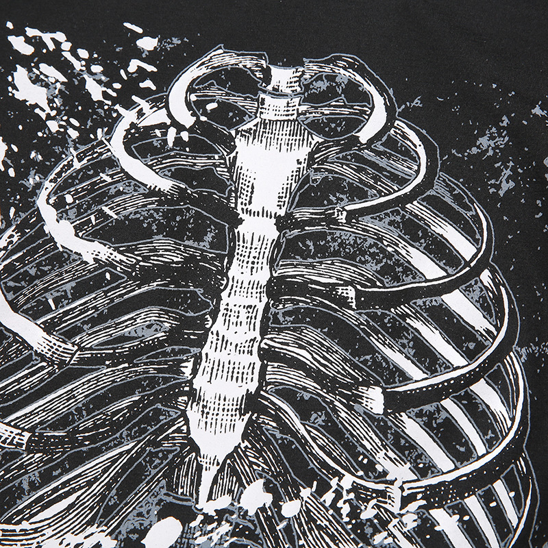 T Shirt Women Gothic Harajuku Kawaii Summer Clothes Black Short Sleeve Casual Tshirt Korean Fashion Vintage Crop Top Woman Tops 220321