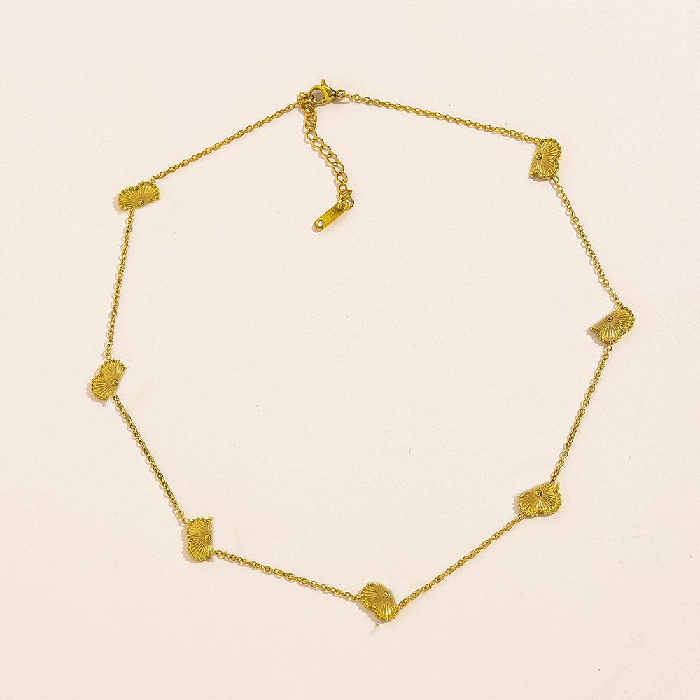 Elegant 18K Gold Plated Stainless Steel Designer Necklace Choker Chain Flower Letter Pendants Fashion Womens Adjustable Necklace Wedding Jewelry ZG1700
Elegant 18K Gold Plated Stainless Steel Designer Necklace Choker Chain Flower Letter Pendants Fashion Womens Adjustable Necklace Wedding Jewelry ZG1700