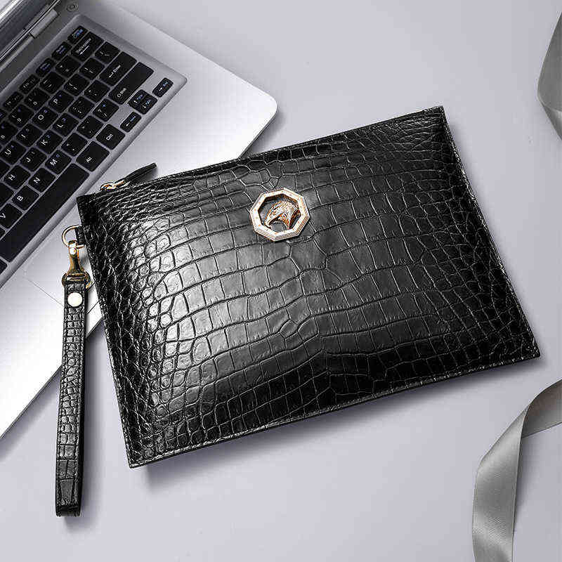 Designer lady bag Thailand Leather Handbag Envelope Business Men's Casual Fashion, Black eagle head gold buckle
Designer lady bag Thailand Leather Handbag Envelope Business Men's Casual Fashion, Black eagle head gold buckle