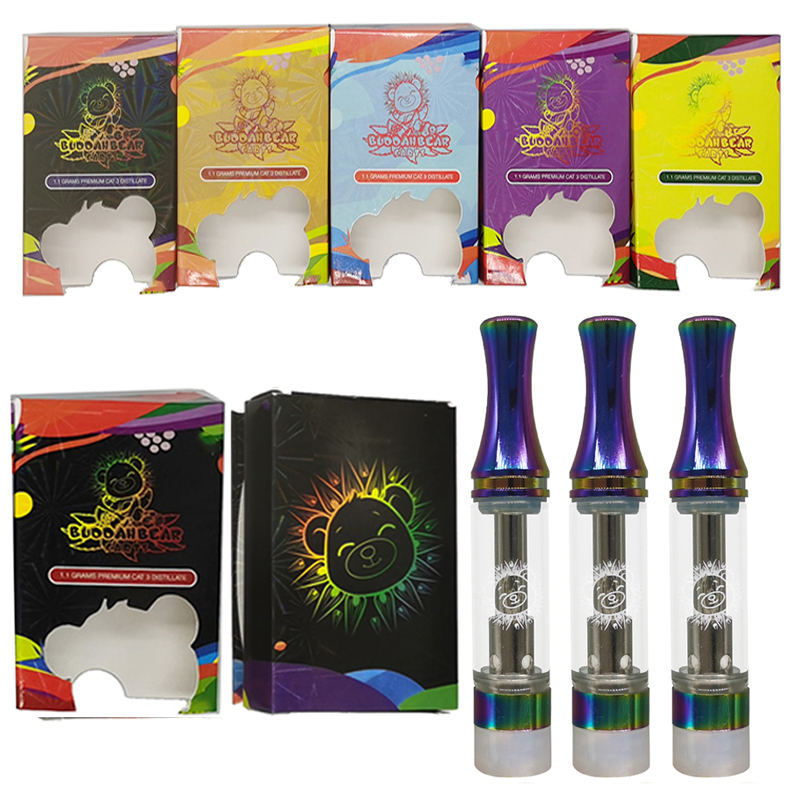 Buddahbear 510 Thick Oil Cartridge Empty 0.8ml 1ml Carts Buddah Bear Vape Cartridges Glass Tanks Rainbow Round Tip Vapes Atomizers Vaporizer Pens Hologram Packaging
Buddahbear 510 Thick Oil Cartridge Empty 0.8ml 1ml Carts Buddah Bear Vape Cartridges Glass Tanks Rainbow Round Tip Vapes Atomizers Vaporizer Pens Hologram Packaging