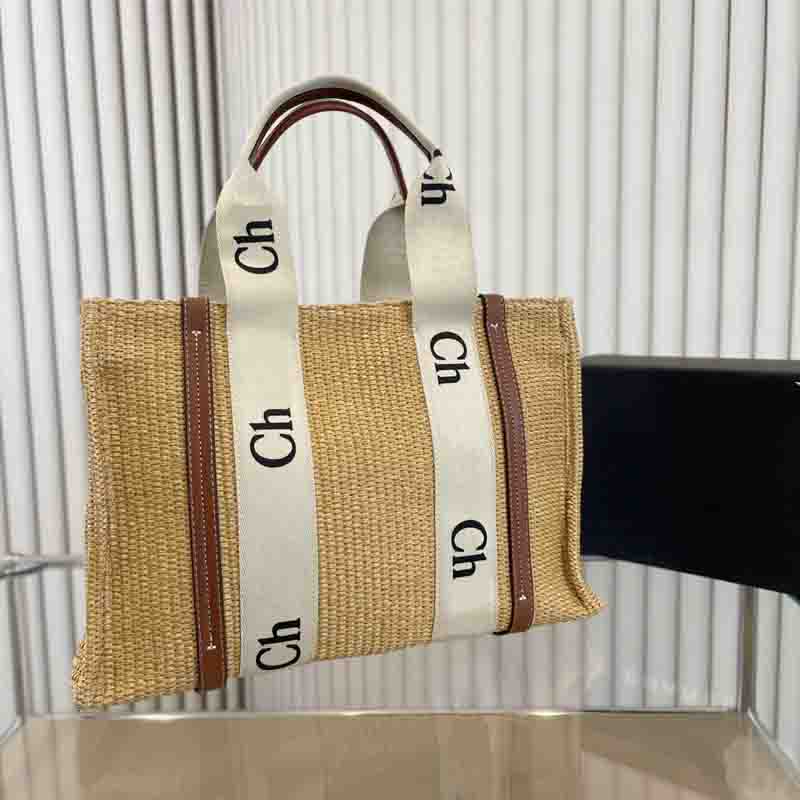 Women Straw Totes Bag Designer Handbags Canvas Womens Shoulder Bags Woody Leather Letters Tote Beach Purse Outdoor Hobos D2302061F, Brown
Women Straw Totes Bag Designer Handbags Canvas Womens Shoulder Bags Woody Leather Letters Tote Beach Purse Outdoor Hobos D2302061F, Brown