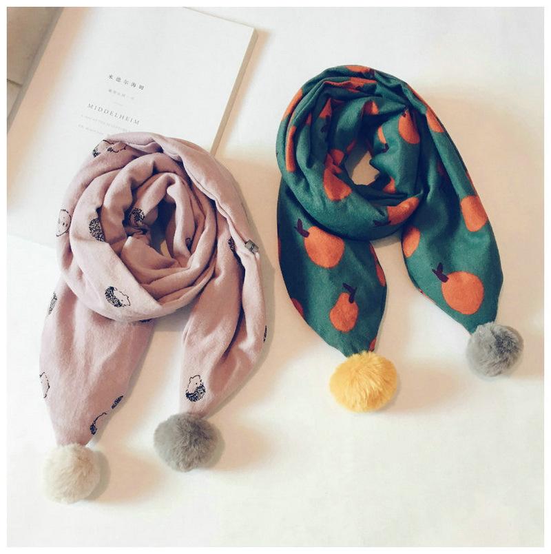 Scarves Kids Children Child Scarf Shawl Boys Girls Winter Warm Cotton Fashion Brand Pattern Pompom Thick Soft Korean Accessories-LHC-W6
Scarves Kids Children Child Scarf Shawl Boys Girls Winter Warm Cotton Fashion Brand Pattern Pompom Thick Soft Korean Accessories-LHC-W6
