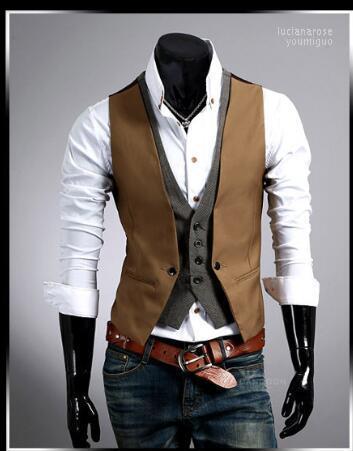 Men's Vests Wholesale-item Dress Vest Waistcoat Casual Blazer Mens False Two Double Breasted Suit Luci22, Black
Men's Vests Wholesale-item Dress Vest Waistcoat Casual Blazer Mens False Two Double Breasted Suit Luci22, Black
