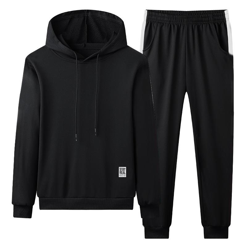 Men' Tracksuits Men Sports Casual Tracksuit Hooded Set Patchwork Hoodie Drawstring Pants Sets Harajuku Sportwear Mens Clothing AutumnMen, Black
Men' Tracksuits Men Sports Casual Tracksuit Hooded Set Patchwork Hoodie Drawstring Pants Sets Harajuku Sportwear Mens Clothing AutumnMen, Black