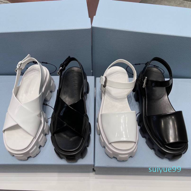 Summer Sandal Nylon Bands Women Sandals 55 mm Monobloc Rubber Sole Designer Slides Chunky Tread Platform Shoe
Summer Sandal Nylon Bands Women Sandals 55 mm Monobloc Rubber Sole Designer Slides Chunky Tread Platform Shoe