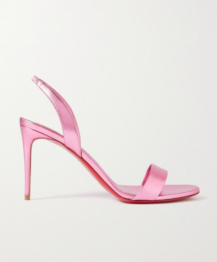 Luxury designers women sandal high heel red shoes sole Paris shoe women O Marylin metallic leather sandals pointed slingback sexy heeled size 35-43
Luxury designers women sandal high heel red shoes sole Paris shoe women O Marylin metallic leather sandals pointed slingback sexy heeled size 35-43